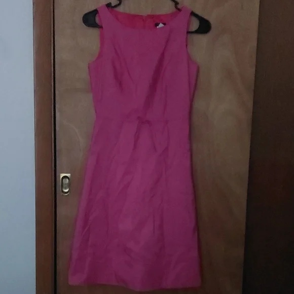 J.Crew 100% Silk Pink Dress - Picture 2 of 6